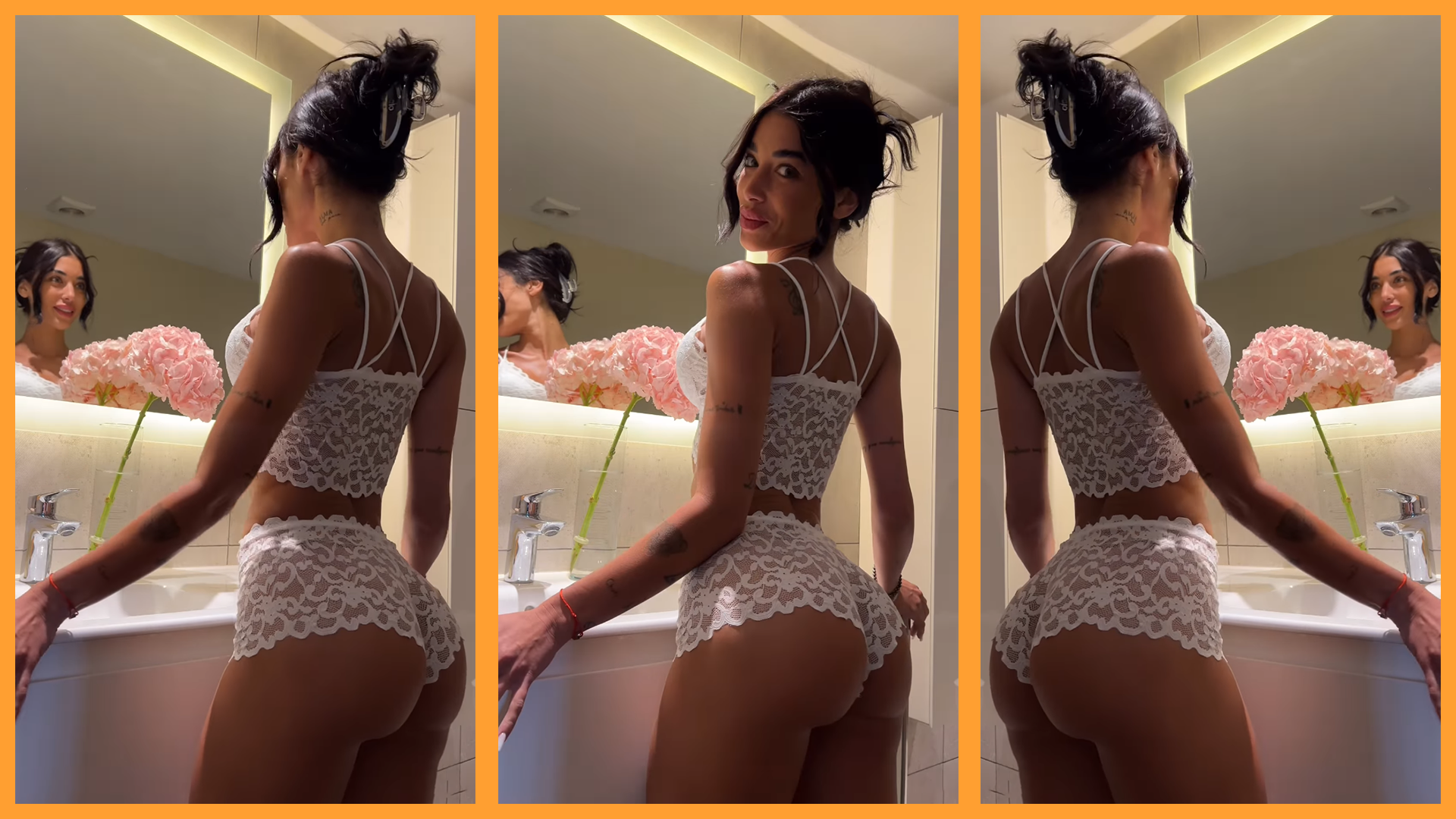 Cover Diriany Isabel White Lingerie July 6 2025