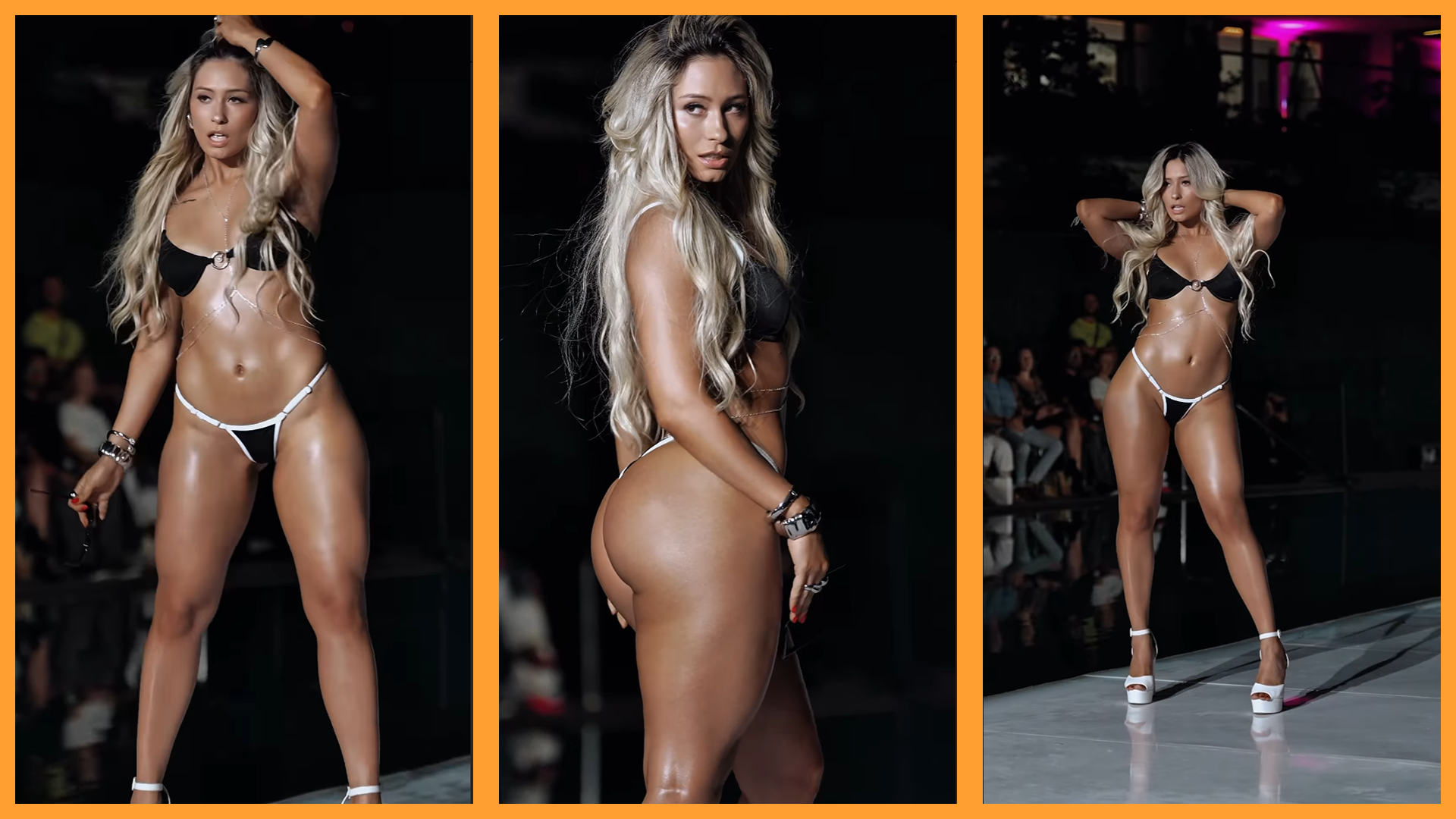 Cover Issa Vegas Black Bikini Twerk July 7 2025